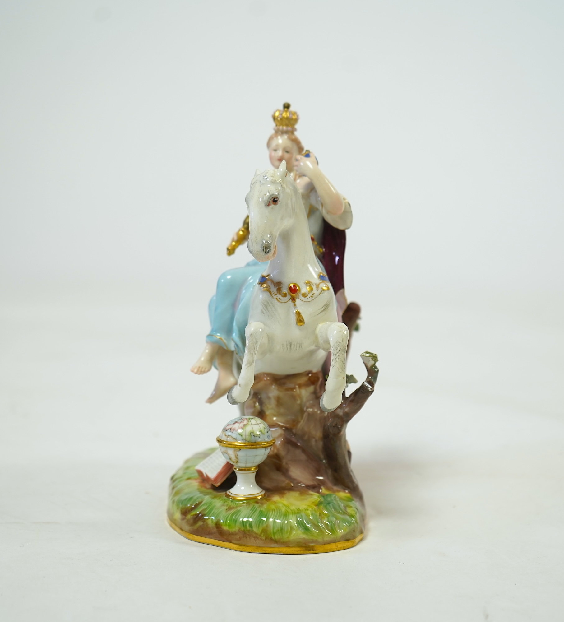 A Meissen porcelain figure of Catherine The Great, late 19th century